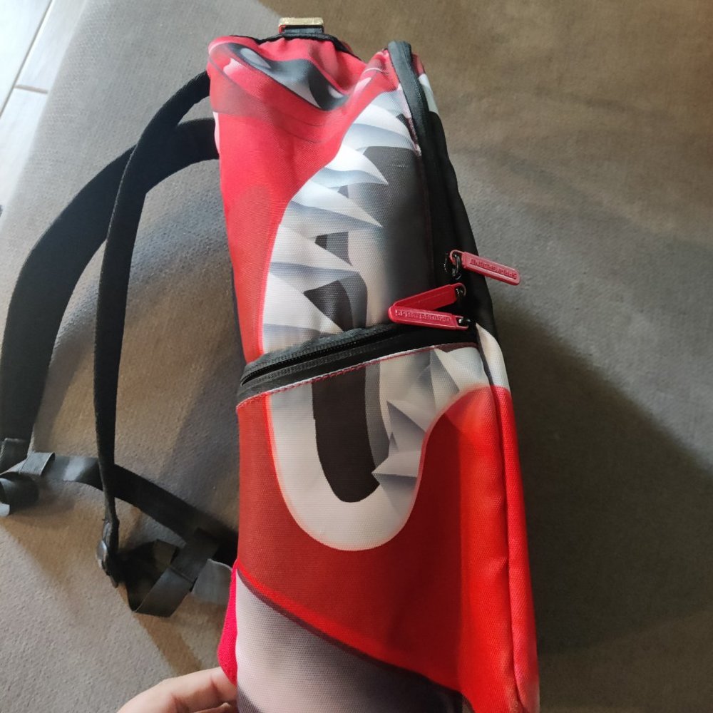 Red Ranger Sprayground backpack - Picture 3 of 5